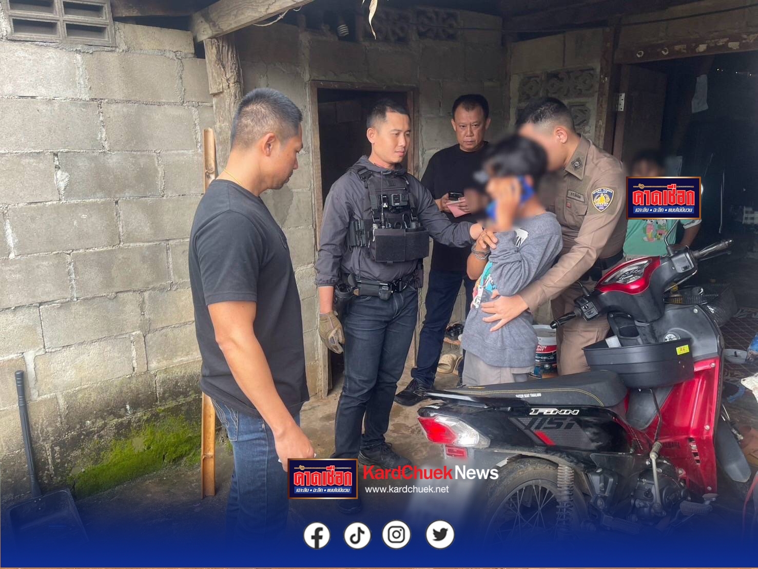 รวบพี่ชายใจทราม ข่มขื่นน้องสาวแท้ๆ วัยเพียง 12 ปี