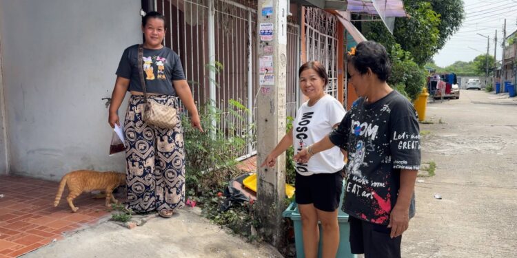 นนทบุรี วงจรปิด พนักงาน อบต.ไทรน้อย ลูกผู้ใหญ่บ้านขับรถขยะตระเวนขโมยมิเตอร์น้ำหมู่บ้านกลางดึกพบหาย 7 หลังรวด