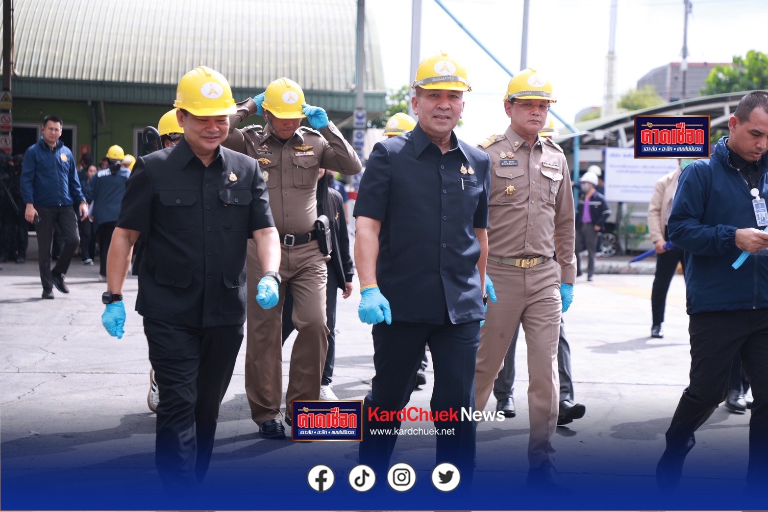 รมว.ยุติธรรม นำทีมลุยเผายาเสพติดล็อตใหญ่ 26.41 ตัน ย้ำ ! นโยบายรัฐบาล ปราบปรามเด็ดขาด ประกาศ “เป็นศัตรูกับผู้ค้ายา”