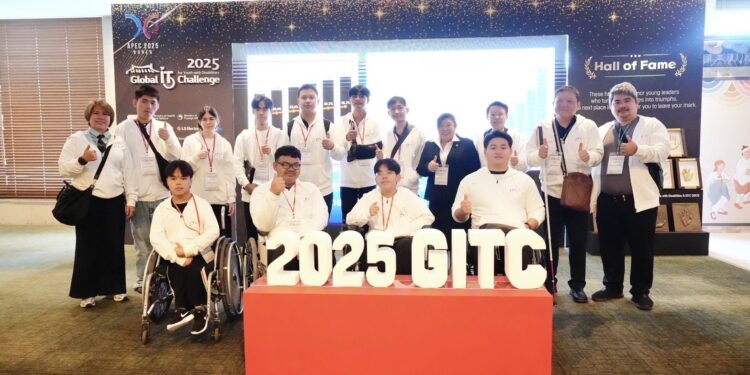 พม. นำเยาวชนพิการไทย ร่วมพิธีเปิดและแข่งขันความท้าทายทางเทคโนโลยีสารสนเทศระดับสากล ประจำปี 2568 (2025 Global IT Challenge for Youth with Disabilities) ณ สาธารณรัฐเกาหลี