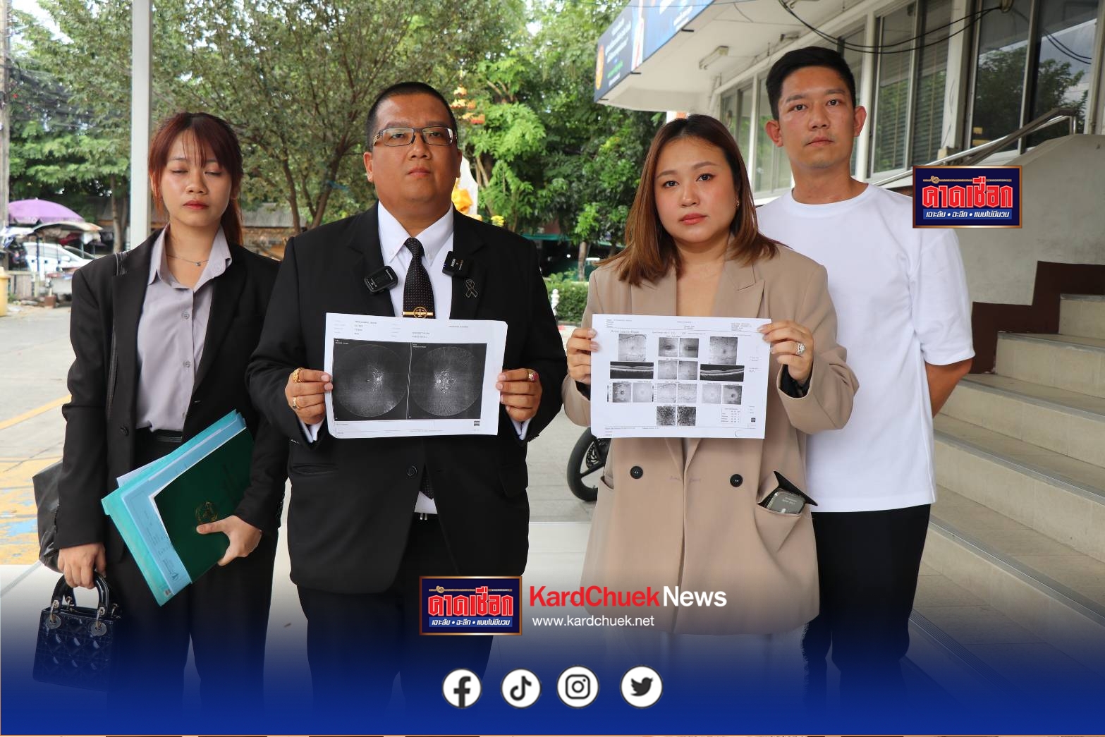 ผู้ปกครองเด็ก 12 ปี แจ้งความโรงเรียนอินเตอร์ชื่อดังย่านวังทองหลาง ลูกชายถูกเพื่อนร่วมห้อง ปาลูกเทนนิสอัดเบ้าตา บาดเจ็บสาหัส หวั่นเป็นต้อหินในอนาคต จี้โรงเรียนรับผิดชอบ