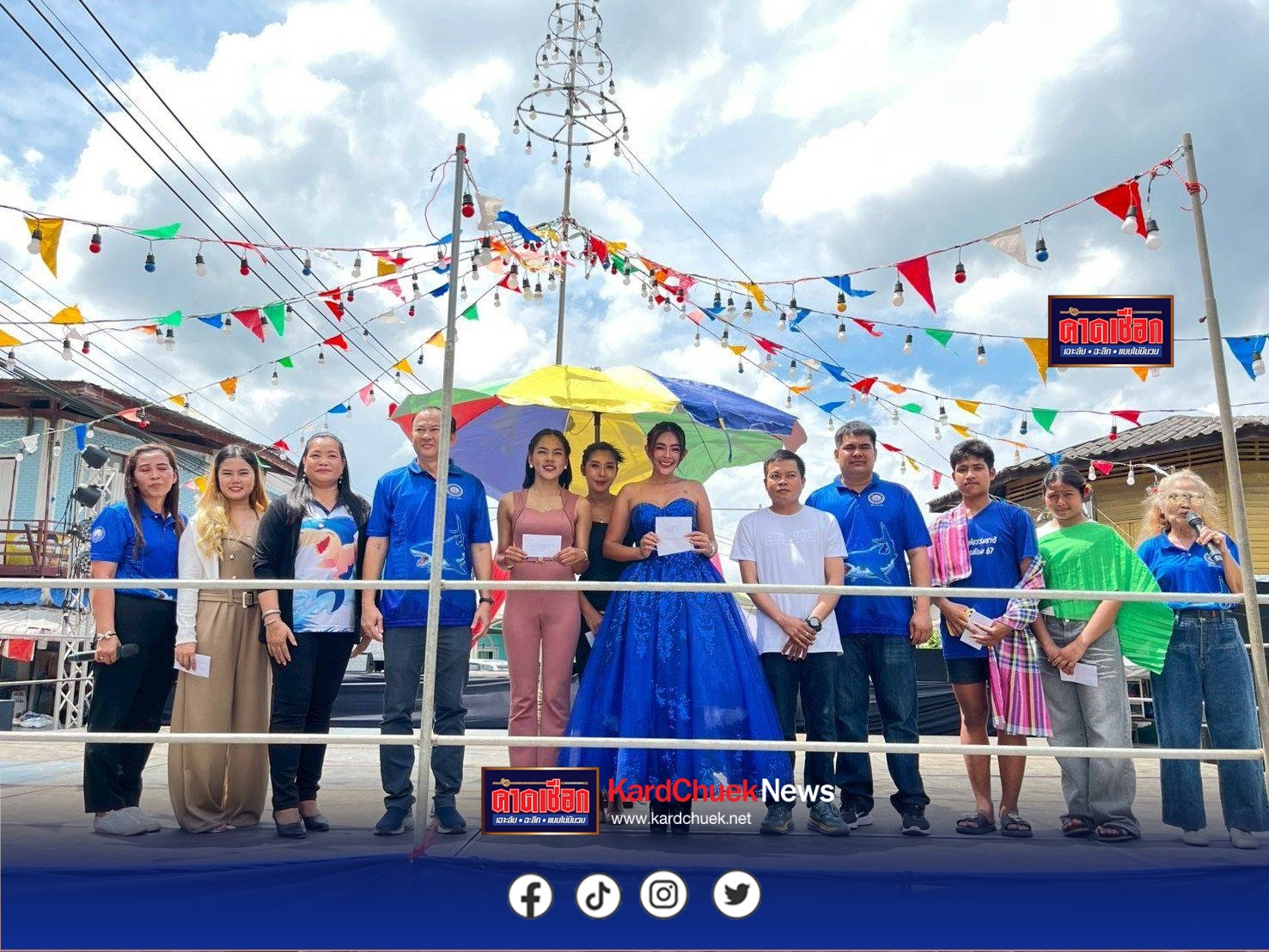 คณะกรรมการชุมชนตลาดคลองพลูร่วมกับผู้นำท้องถิ่นผู้นำท้องที่จัดงานประเพณีวิ่งควายคลองพลู ประจำปี 2568… ในปีนี้เน้นไปที่การแสดงศิลปะเอ็งกอ