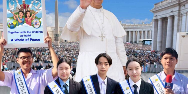 ไทยส่ง 5 ยุวทูตสันติภาพ เข้าเฝ้าสมเด็จพระสันตะปาปาพระองค์ใหม่ พร้อมร่วมพิธีศักดิ์สิทธิ ณ นครรัฐวาติกัน