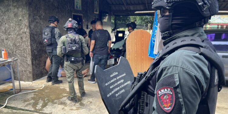 ผู้การทักษ์ แถลงขยายผลรวบผู้ต้องหาขบวนการยาบ้า 1.82 ล้านเม็ด ลั่นปืนยาต้องหมดเมือง