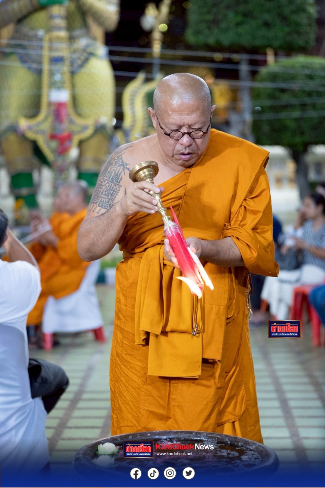 นครปฐมวัดไผ่ล้อมฯ จัด 3 พิธีศักดิ์ แห่งคืนเดือนเพ็ญรับมงคล เทศกาลลอยกระทง ปี 68