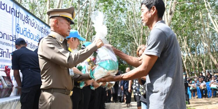 “องคมนตรีเปิดโครงการพัฒนาแหล่งน้ำชุมชนคชานุรักษ์บ้านเขาใหญ่ชลบุรี”เดินหน้าสานพระราชดำริ แก้ปัญหาคนกับช้างป่าอย่างยั่งยืน