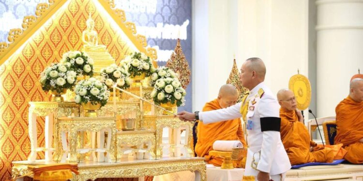 กองบัญชาการกองทัพไทย จัดพิธีบำเพ็ญกุศลปัณรสมวาร (ครบ ๑๕ วัน) ถวายเป็นพระราชกุศลแด่ สมเด็จพระนางเจ้าสิริกิติ์ พระบรมราชินีนาถ พระบรมราชชนนีพันปีหลวง