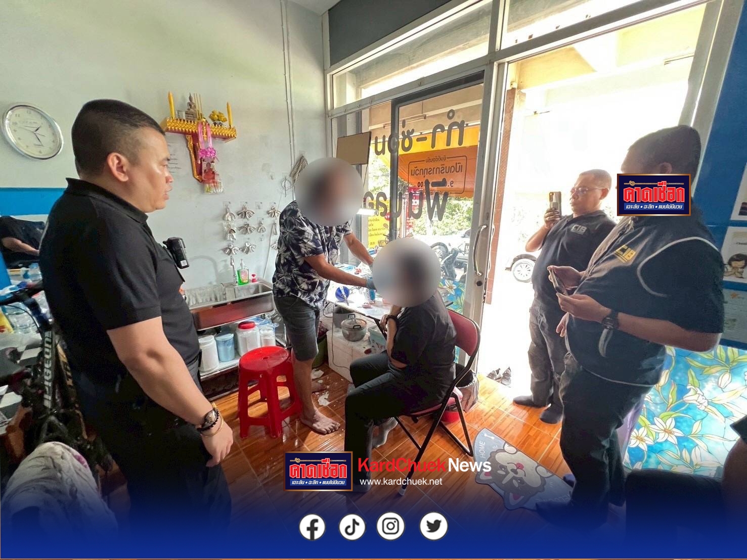 ตำรวจ ปคบ.รวบ 4 หมอฟันเถื่อน เปิดบ้านจัดฟันแฟชั่น-ทำฟันปลอม Delivery ริมทาง สุดอันตรายเสี่ยงติดเชื้อ