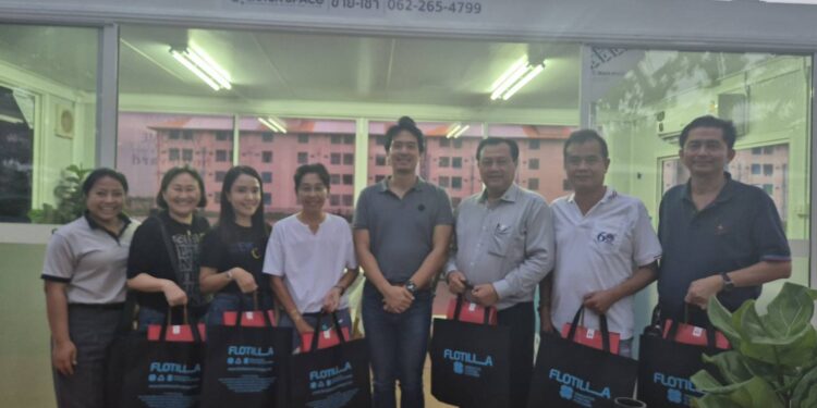  เยี่ยมชมโรงงานผลิต “ทางเดินฉุกเฉินลอยน้ำอัจฉริยะ” ช่วยรับมือสถานการณ์น้ำท่วม