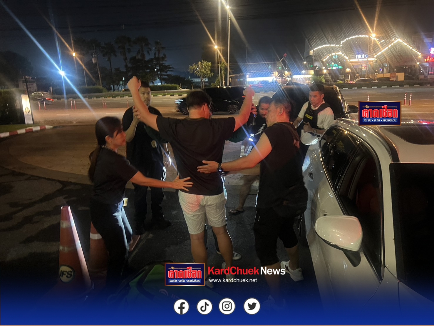 *ไม่รอด! สตม.สกัดจับจีนเทาคารถหรู หลังก่อคดียักยอกทรัพย์ หอบ 250 ล้าน แปลงสัญชาติ หนีหมายจับตำรวจสากลล่องหนนาน 7 ปี*