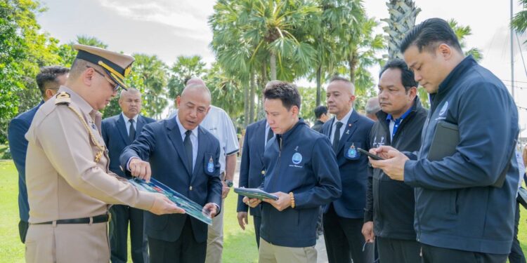 รัฐมนตรีว่าการกระทรวงการท่องเที่ยวและกีฬา ติดตามการเก็บตัวฝึกซ้อมและทดสอบสนามแข่งขัน กีฬาแข่งเรือใบ ในซีเกมส์ ครั้งที่ 33  