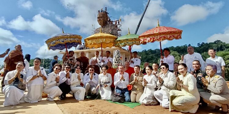 เศรษฐีใหญ่ใจบุญร่วมสร้าง “หลวงปู่ดู่” องค์ใหญ่ที่สุดเหนือสุดแดนสยาม กลางสามเหลี่ยมทองคำ จ.เชียงราย