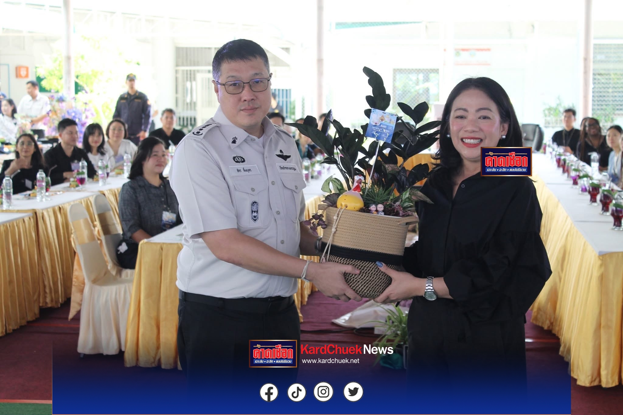 ผู้เข้าร่วมการประชุมวิจัยนานาชาติ The 24th Asian AHRD Research Conference 2025   เยี่ยมชม ดูงานเรือนจำกลางนครปฐม 