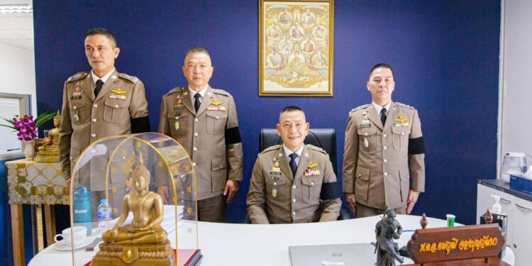 ผบ.ตร. ร่วมพิธีเปิดอาคารที่ทำการตรวจคนเข้าเมืองจังหวัดระยองแห่งใหม่ 