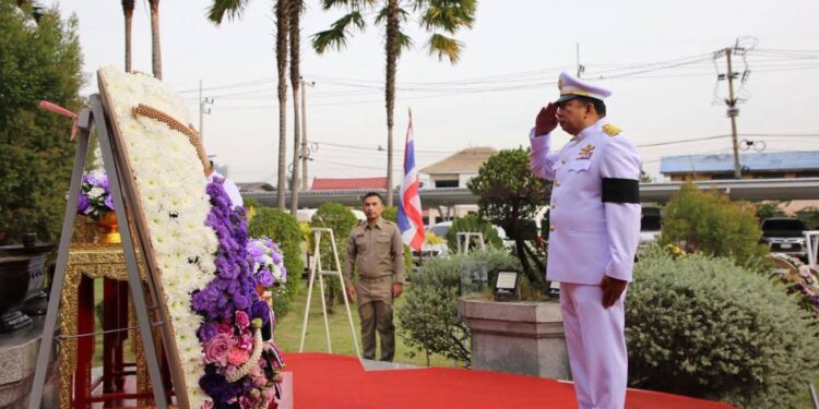 กรมราชทัณฑ์ จัดพิธีวางพวงมาลาถวายราชสักการะ รัชกาลที่ 6 เนื่องในวันสมเด็จพระมหาธีรราชเจ้า ประจำปี 2568