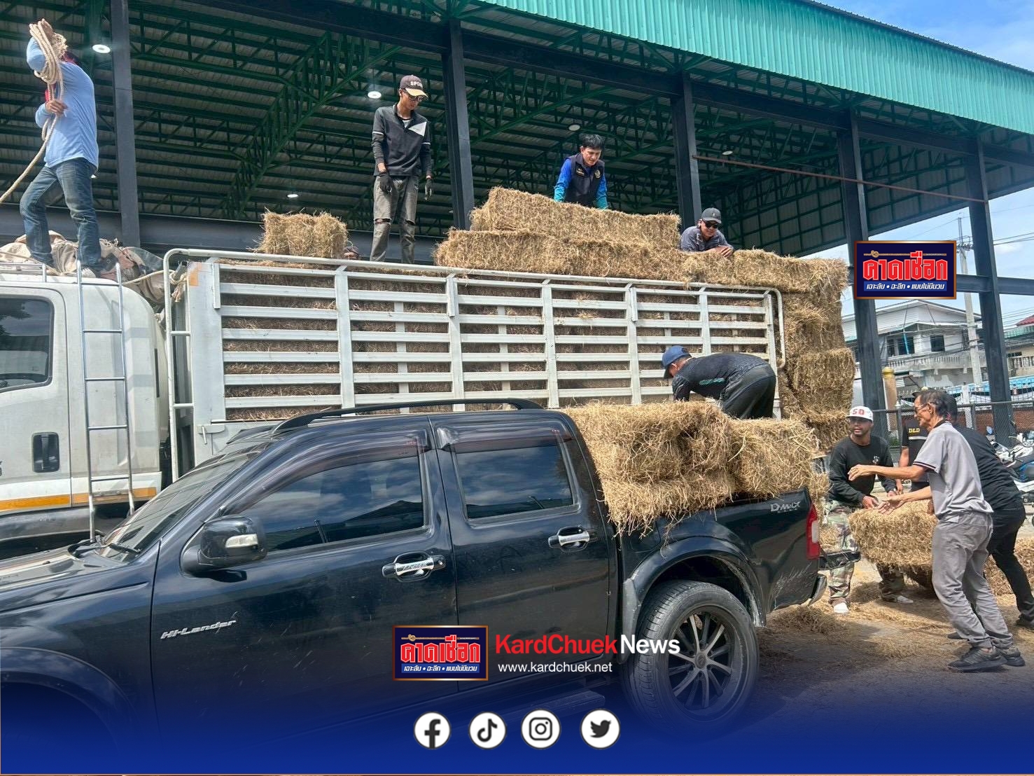 ครอบครัวปศุสัตว์นนทบุรี เร่งช่วยเหลือเกษตรกรที่ประสบอุทกภัย พื้นที่อำเภอปากเกร็ด