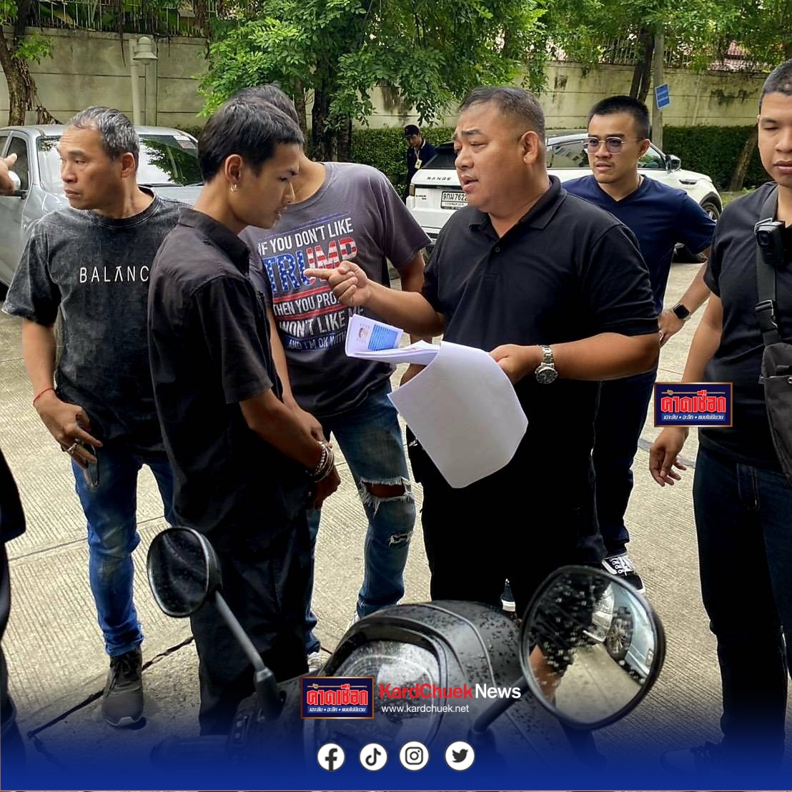 สืบขุนเทียนรวบหนุ่มพ่อค้าเสื้อมือสองควงปืนปลอมจี้เด็กปั๊มชิงเงิน กว่า 3 พันบาท เปลี่ยนชุดใส่อำพรางหนี สารภาพหาเงินจ่ายค่าไฟ