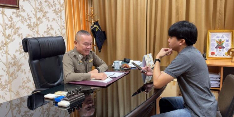 นนทบุรี ตร.ออกหมายเรียกแล้ว! “ป้าเพี้ยนท่าอิฐ” ทำให้เสียทรัพย์ หากไม่มาพบ เตรียมออกหมายจับทันที