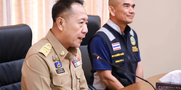 ผู้ว่าฯ ชลบุรีหารือ ศรชล.ภาค 1 ร่วมขับเคลื่อนการดูแลผลประโยชน์ทางทะเล เดินหน้าพัฒนาความปลอดภัยทุกมิติ