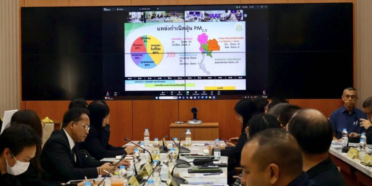 รองนายกรัฐมนตรี นำทีมบูรณาการทั่วประเทศเตรียมพร้อมรับมือไฟป่า–หมอกควัน–ฝุ่นพิษ PM2.5 ปี 2569 ใช้ Single Command สั่งการเข้ม ป้องกันสุขภาพประชาชน