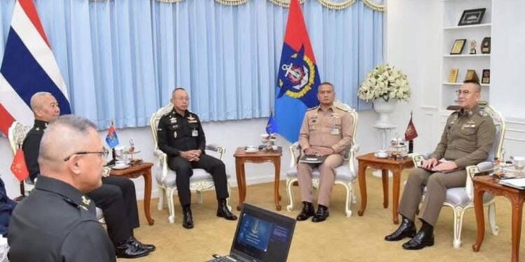 ผบ.ตร. ร่วมประชุมคณะผู้บัญชาการทางทหาร