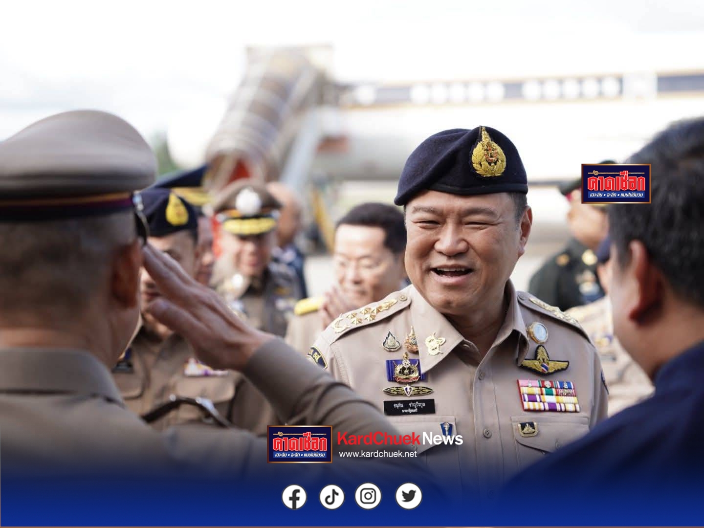 อธิบดีกรมการปกครอง ร่วมคณะนายกรัฐมนตรี บินด่วนลงพื้นที่ปฏิบัติภารกิจตรวจราชการจังหวัดเชียงใหม่