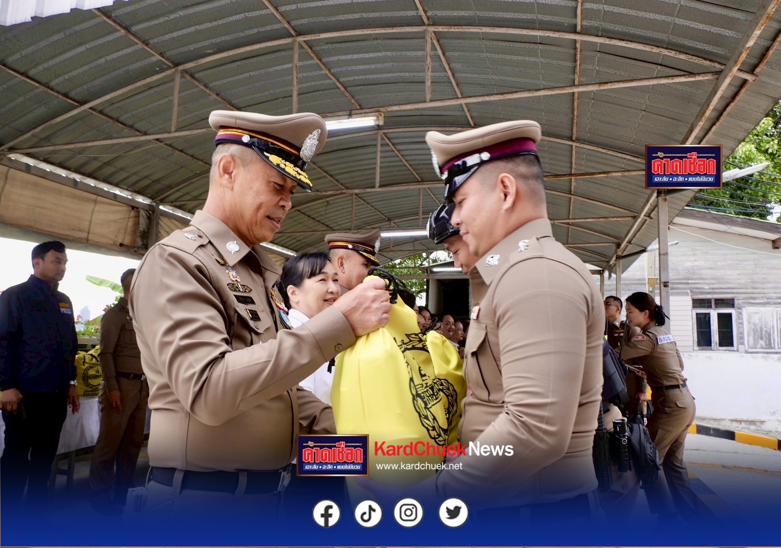 น1.มอบถุงยังชีพ แก่ข้าราชการตำรวจ สน.บางโพ