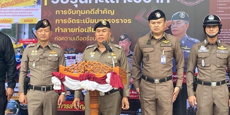 ยะลา – สภ.เมืองยะลาเข้ม เพิ่มมาตรการสกัดเหตุวัยรุ่นทะเลาะวิวาท พร้อมทำลายท่อไอเสียผิดกฎหมายกว่า 258 ชิ้น วอนผู้ปกครองช่วยดูแลบุตรหลานหลังพบเหตุรุนแรงต่อเนื่อง