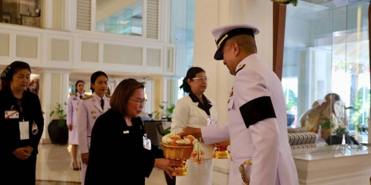 ผู้แทนพระองค์ สมเด็จพระเจ้าลูกเธอเจ้าฟ้าสิริวัณณวรี นารีรัตนราชกัญญาเปิดเวทีประชุมวิชาการนานาชาติ ร่วมอนุรักษ์พะยูน ปะการังและชีวิตใต้ทะเล