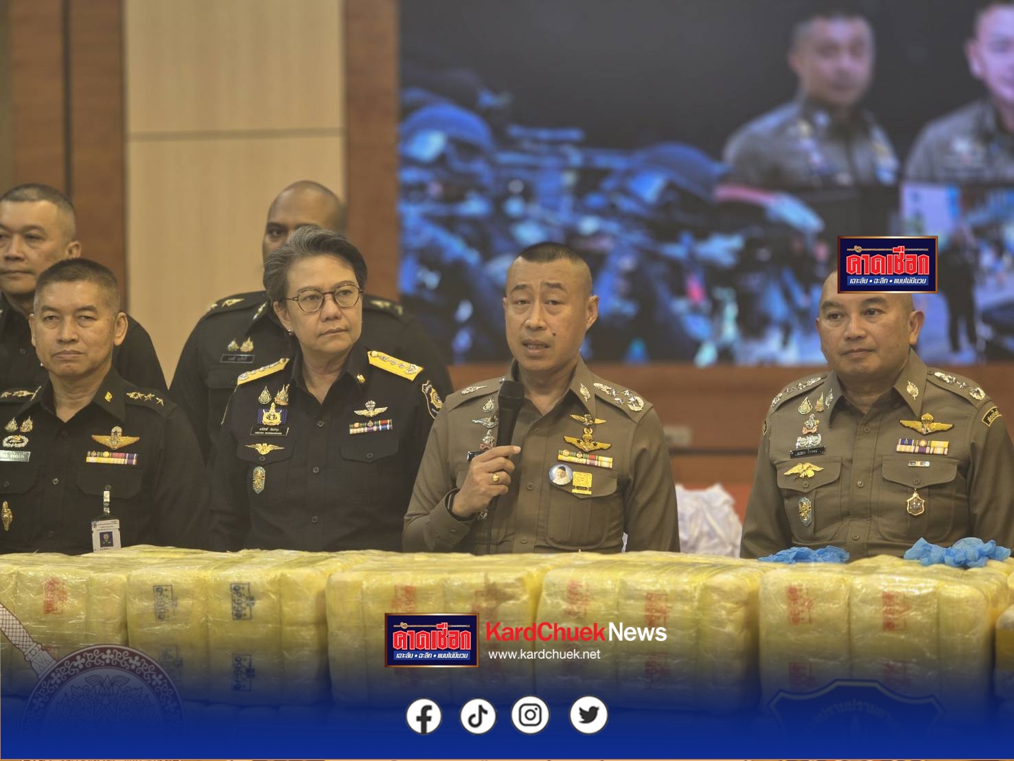 บช.ปส. เปิดปฏิบัติการ “เด็ดปีกมาเฟียข้ามชาติ” ทลาย 4 เครือข่ายใหญ่ รวบแก๊งไนจีเรีย Romance Scam ขนโคเคน, สกัดยาออกฤทธิ์ฯ ส่งออกสหรัฐฯ-เครือข่ายหมอแอร์ และทลายแหล่งผลิต “พอต K” ทุนจีนสีเทา รวมยึดทรัพย์กว่า 1,000 ล้านบาท