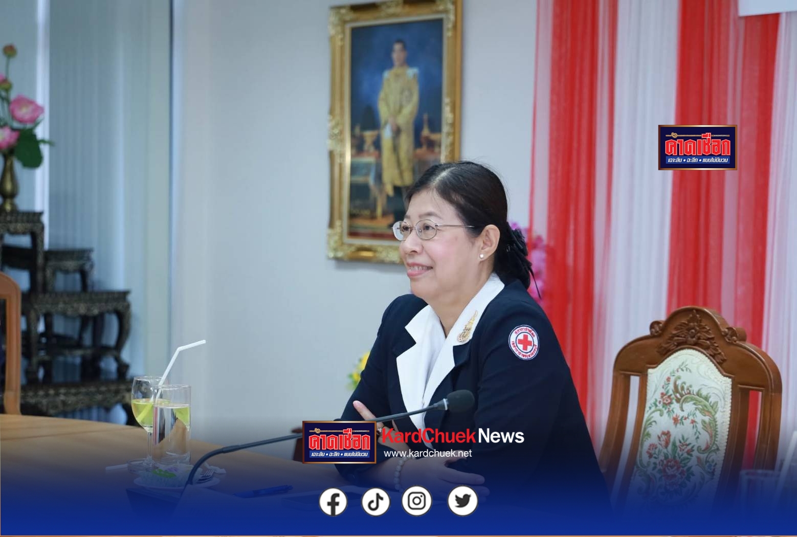 เหล่ากาชาดชลบุรี เดินหน้าช่วยเหลือผู้ยากไร้!เตรียมจัดเต็มถุงยังชีพ-ชุดนักเรียน-รถวีลแชร์