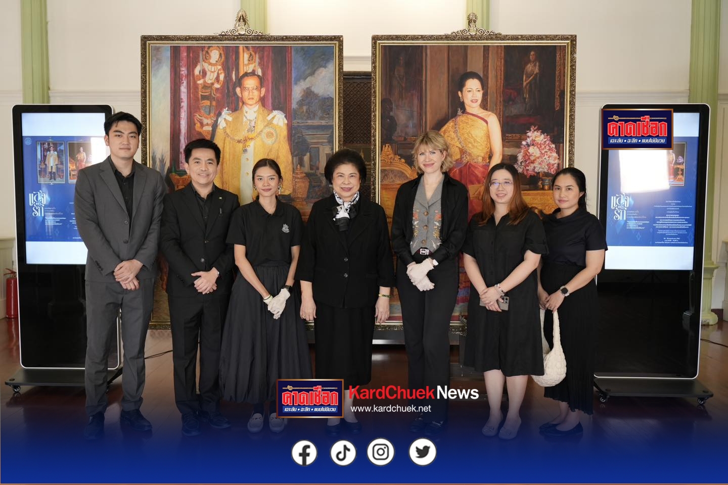 มหาวิทยาลัยศิลปากร ได้เปลี่ยนพื้นที่สำคัญอย่างท้องพระโรง หอศิลป์มหาวิทยาลัยศิลปากร วังท่าพระ ให้กลายเป็นพื้นที่ห้องปฏิบัติการเพื่อจัดแสดงให้ประชาชน