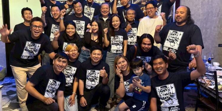 ปีละหน เพื่อนพ้องน้องพี่สายข่าวอาชญากรรมรวมพลัง สังสรรค์ส่งท้ายปีเก่าต้อนรับปีใหม่ 2569 ในชื่อ “Press Patrolnews Crimes Party New Year 2026”..