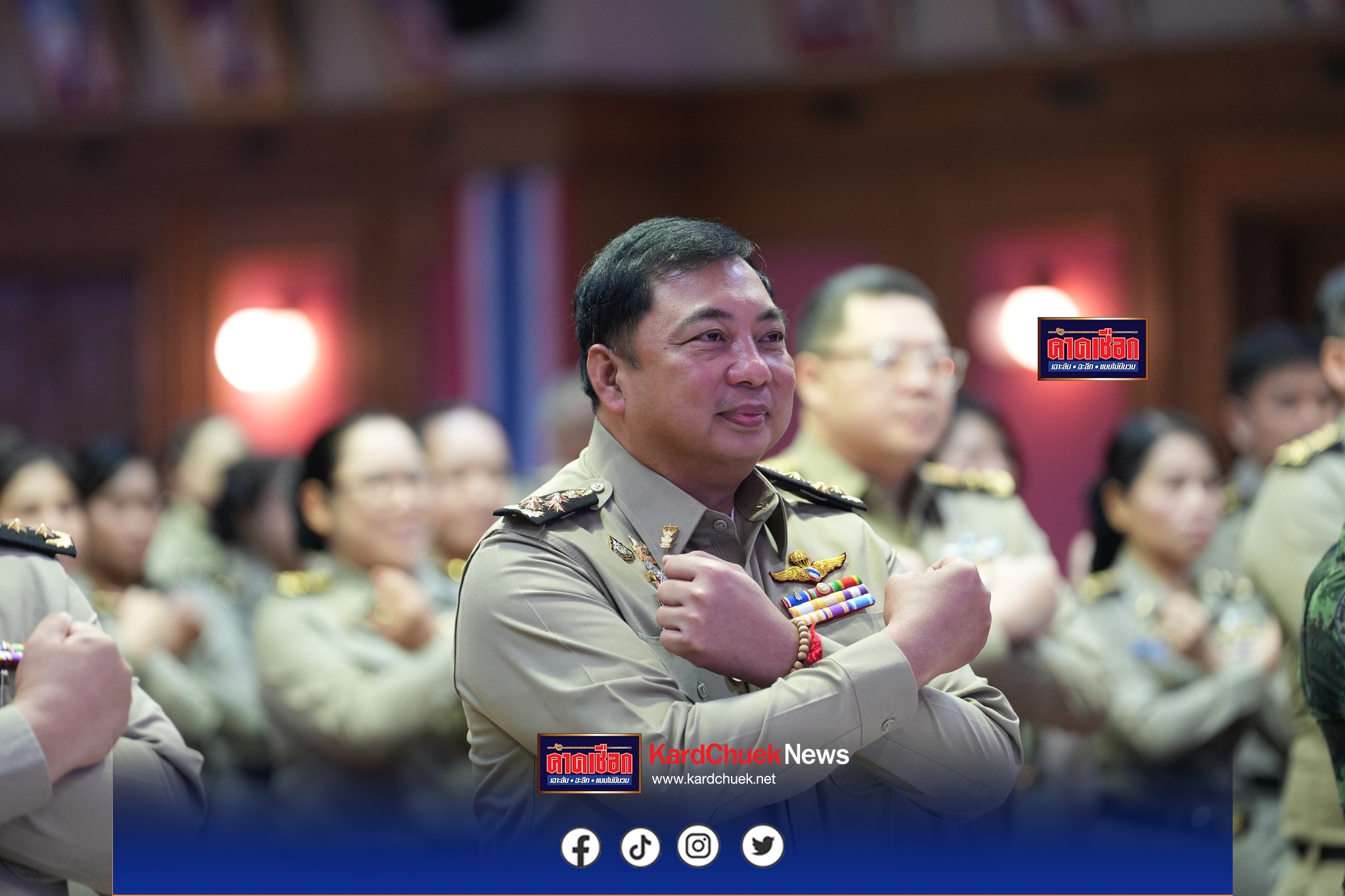 “ราชทัณฑ์” ประกาศเจตจำนง “ป้องกันการทุจริตฯ” สัปดาห์วันต่อต้านคอร์รัปชันสากล