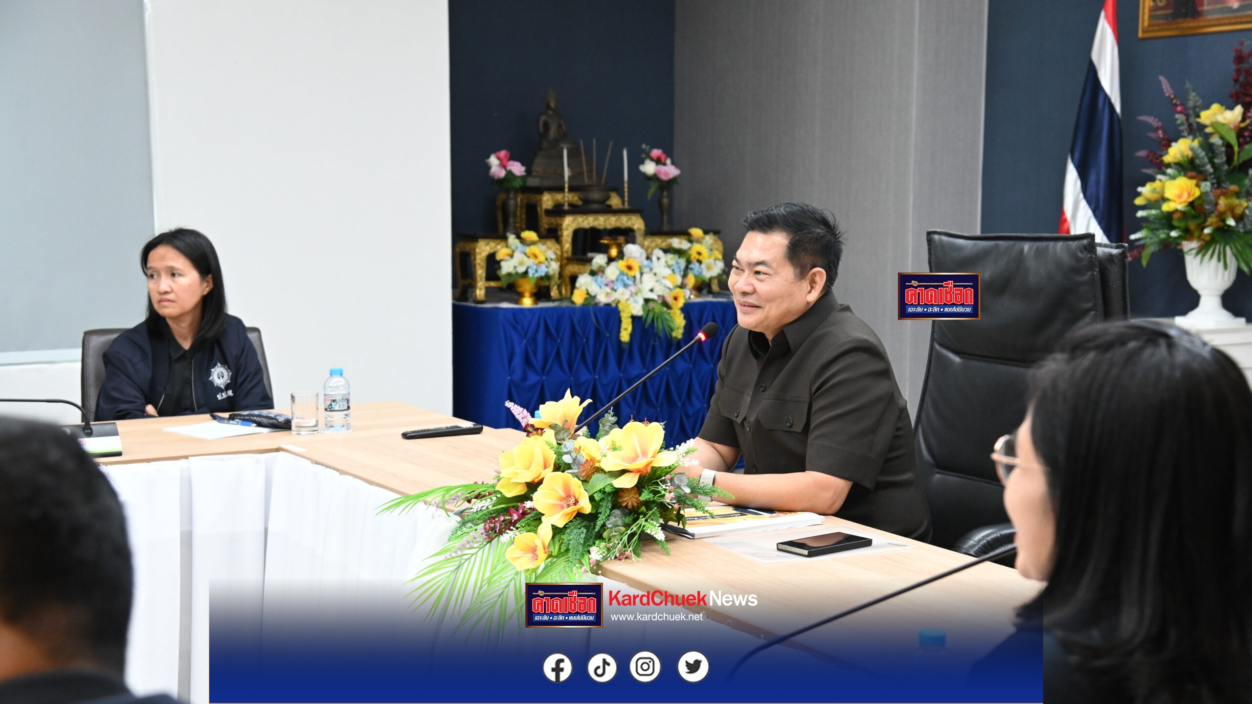 เลขาธิการ ป.ป.ส. ลงพื้นที่ติดตามสถานการณ์น้ำท่วมจังหวัดสงขลา มอบแนวทางฟื้นฟูและช่วยเหลือ พร้อมขับเคลื่อนตามนโยบายรัฐบาล