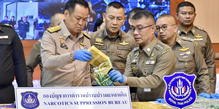 นายกฯนำแถลงผลการปราบปรามเครือข่ายยาเสพติดของ ตร. ช่วง1 ต.ค.68 – 18 ม.ค.69….จับได้14คดีทั่วประเทศ