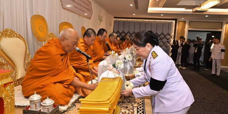 ยธ.บำเพ็ญกุศลสตมวาร 100 วัน ถวายเป็นพระราชกุศลแด่สมเด็จฯพระพันปีหลวง