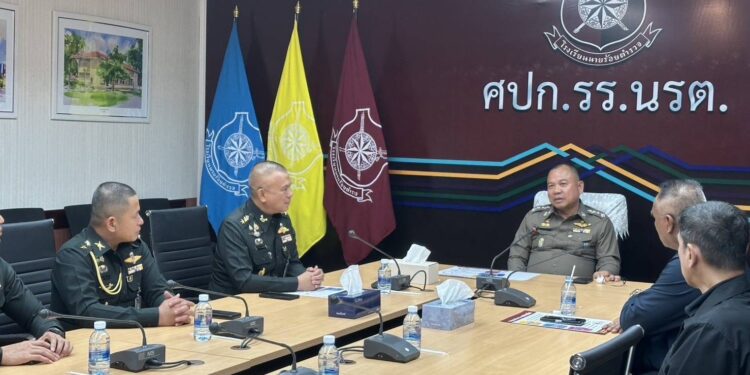 พล.ร.9 กำหนดมาตรการป้องกันการก่อเหตุกราดยิง (Active Shooting) ในสถานศึกษาศูนย์พัฒนาเด็กเล็กค่ายสุรสีห์ เพื่อดูแลความปลอดภัยของบุตรหลานกำลังพล