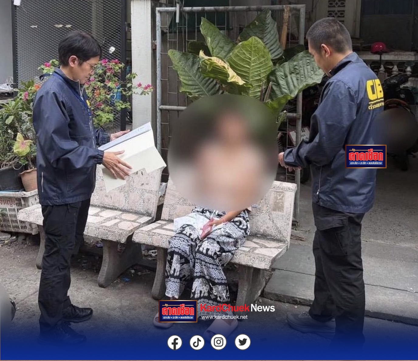 ตำรวจ ปคม.รวบแม่เล้าวัย 19 ส่งเด็ก 15 ปี ค้ากาม ตรวจประวัติพบเคยทารุณลูกเพื่อนวัย 2 ขวบเจ็บสาหัส