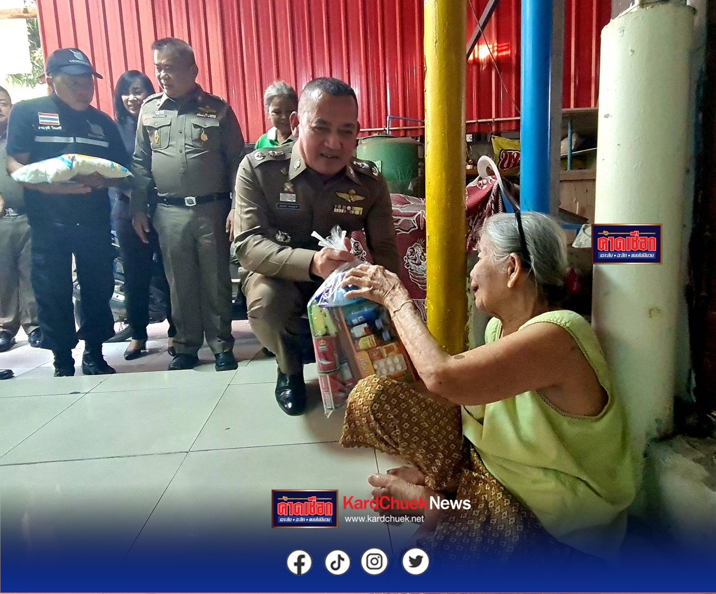 ผบก.น9.ิเปิดโครงการดำเนินงานตำบลยั่งยืน เพื่อแก้ไขปัญหายาเสพติดแบบครบวงจรตามยุทธศาสตร์ชาติ