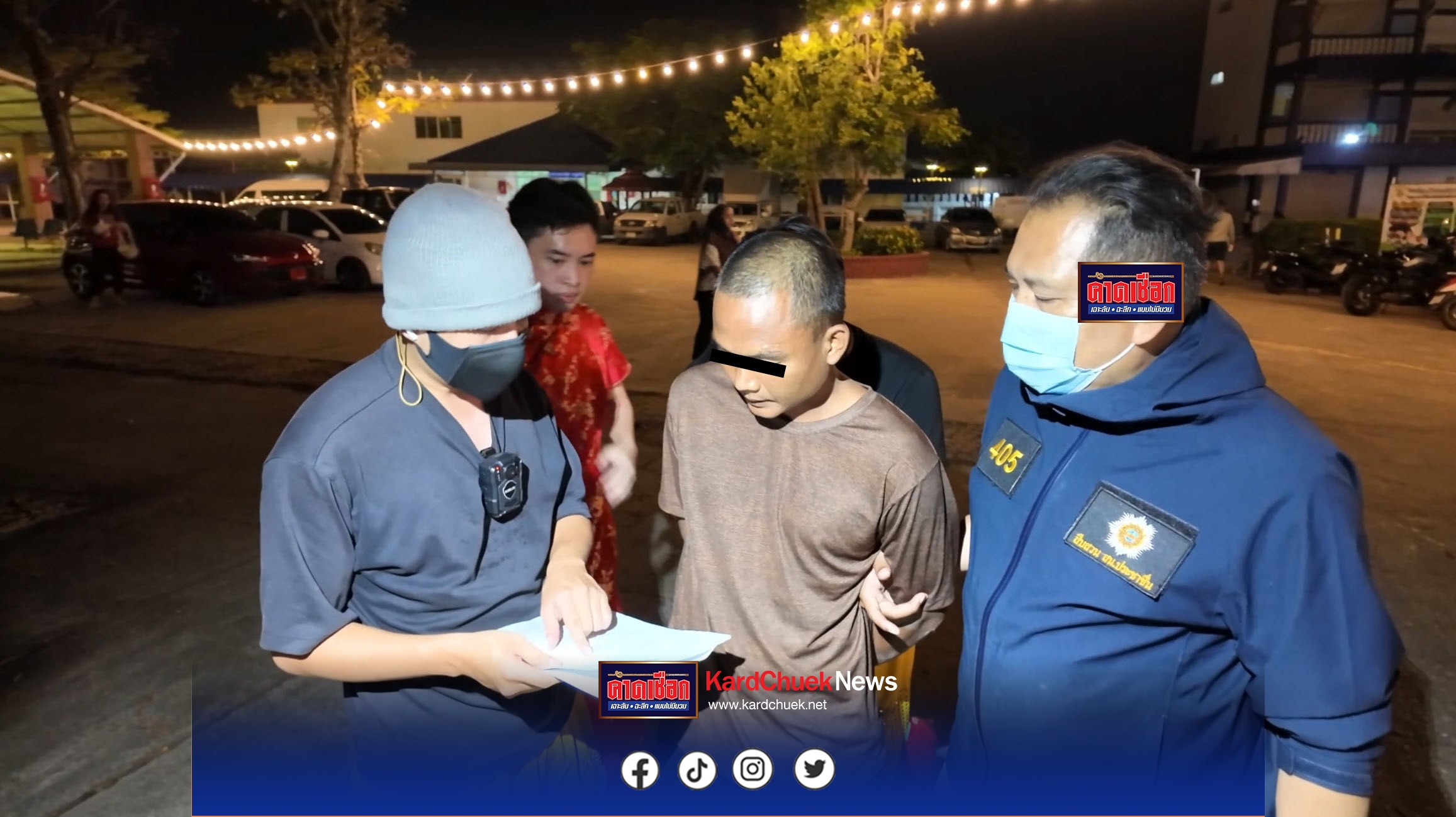 เชิดสิงโตงับหัวขโมย “โจโจ้โจรย่องเบา” จนมุมรับสารภาพนำเงินไปเสพยานรก