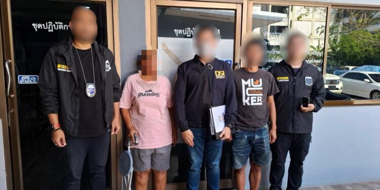 DSI สนธิกำลังตำรวจภาค 6 จับผู้ต้องหาคดีฮั้วประมูล เครือข่ายกำนันนก 