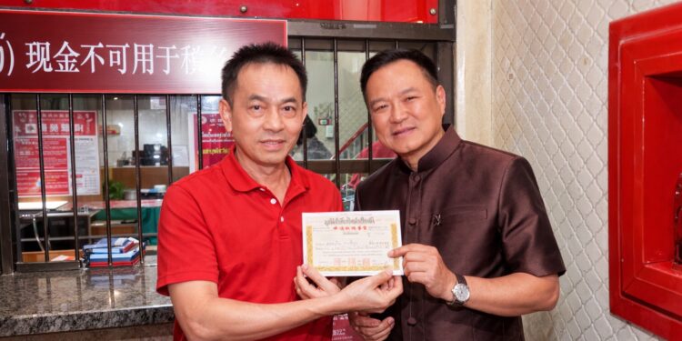 มูลนิธิป่อเต็กตึ๊ง ให้การต้อนรับนายอนุทิน ชาญวีรกูล รักษาการนายกรัฐมนตรี พร้อมคณะ เข้าสักการะหลวงปู่ไต้ฮง เนื่องในเทศกาลตรุษจีน ประจำปี 2569 ณ ศาลเจ้าไต้ฮงกง มูลนิธิป่อเต็กตึ๊ง พลับพลาไชย