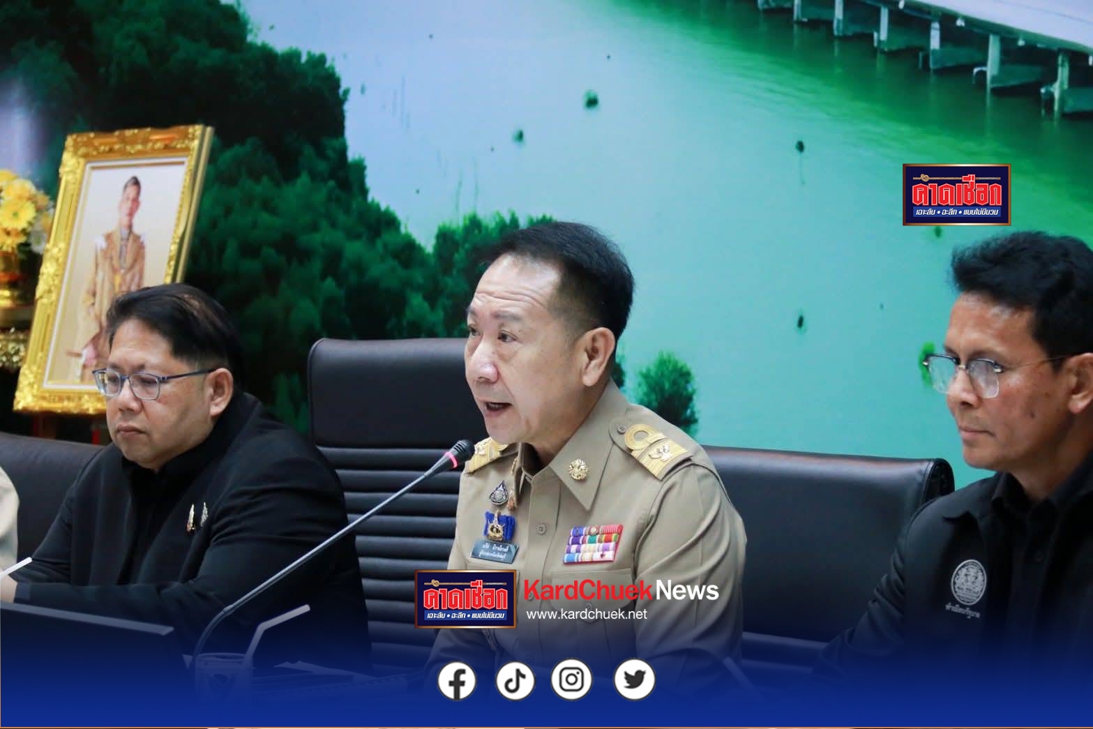 ผู้ตรวจฯสำนักนายกฯลงพื้นที่ชลบุรี ตรวจราชการบูรณาการ 3 จังหวัดภาคตะวันออก เดินหน้าปราบยาเสพติด-ดันท่องเที่ยว-ดูแลกลุ่มเปราะบาง