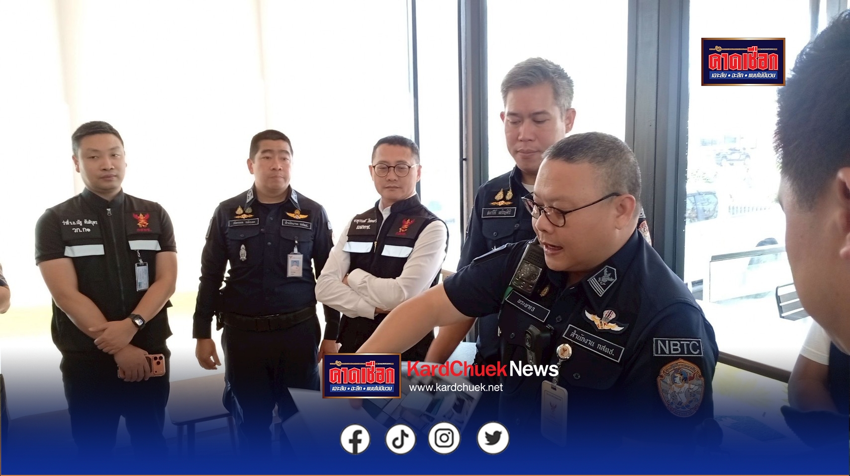 สำนักงาน กสทช. บุกจับกล้องวงจรปิดเถื่อนกลางกรุง ยึดของกลาง 6,606 ชุด และซิมการ์ดต่างประเทศ 501 ซิม มูลค่ารวมประมาณ 10.5 ล้านบาท เตือนผู้ขายไม่มีใบอนุญาตเสี่ยงโทษหนักทั้งจำทั้งปรับ