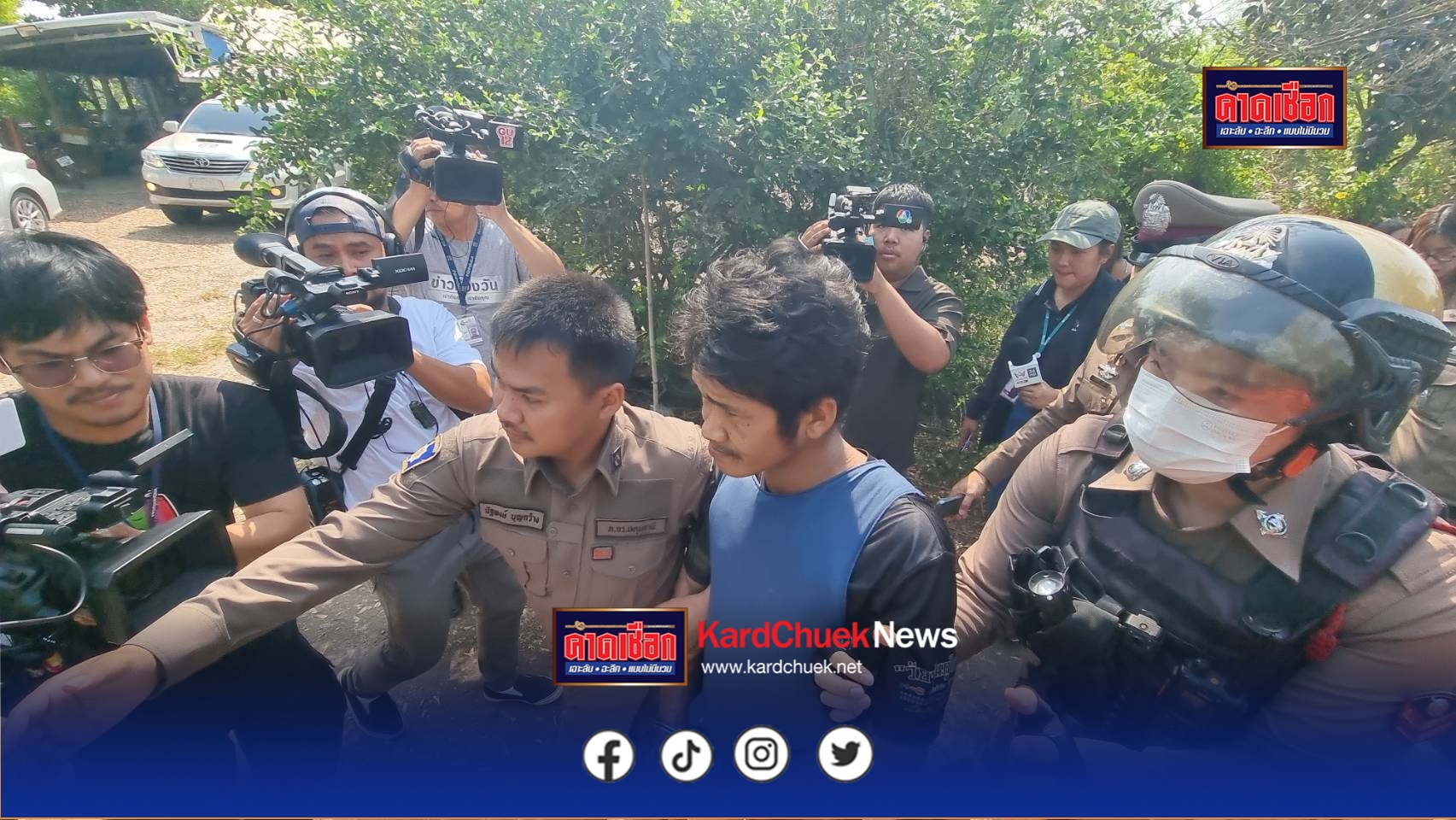 ปทุมธานี แอล เครียดหนักหลังทำแผนบุกจี้พ่อตา จนอยากจบชีวิต แม่-ลุงดำ รุดปลอบหน้ากรงขัง แอลนอนคุกวืดประกัน