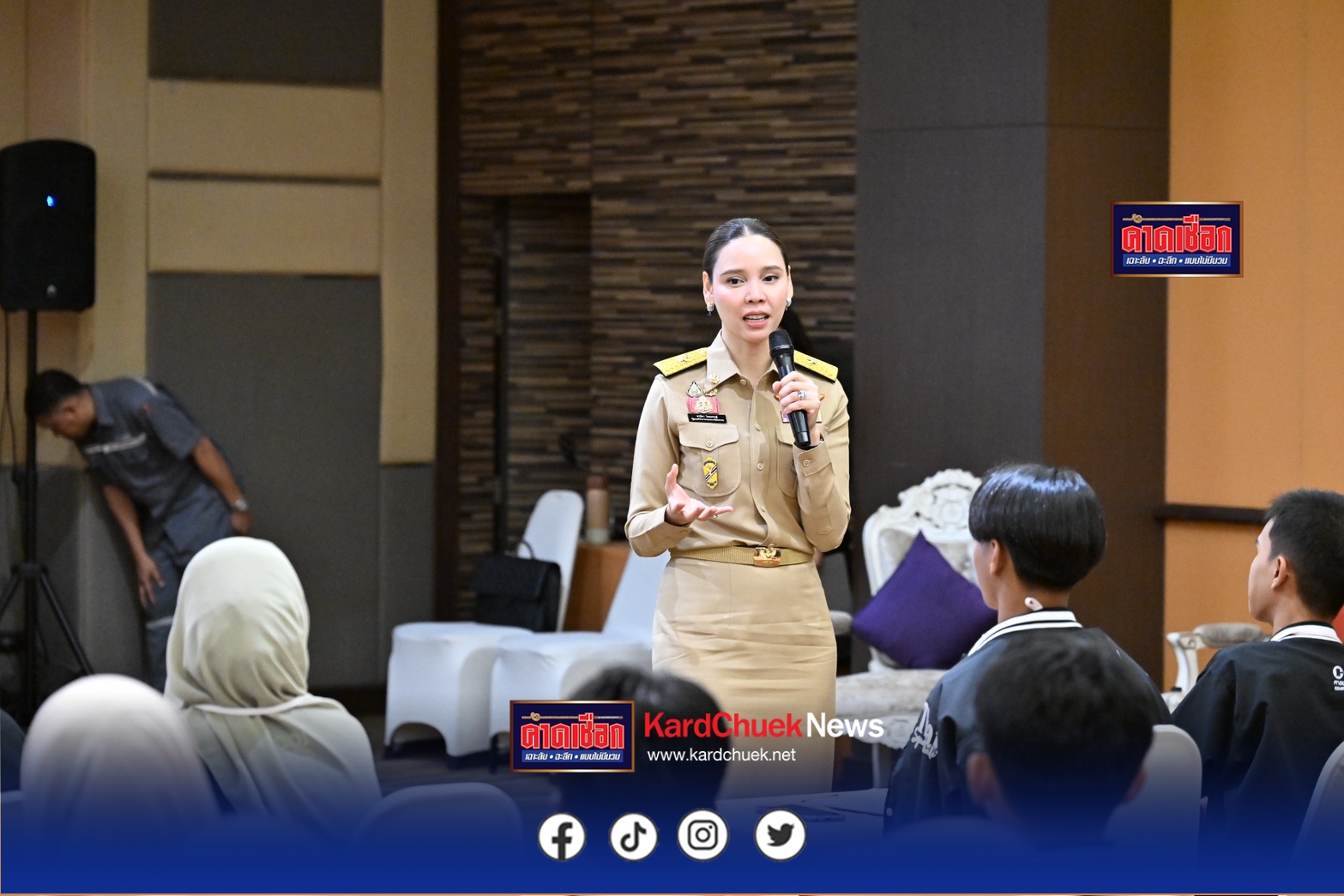 ‘ซาบีดา’ ให้กำลังใจ เยาวชนไทย หัวใจเดียวกัน รุ่น 10 เชื่อคนไทยอยู่ร่วมสังคมพยุหวัฒนธรรมได้อย่างสันติ