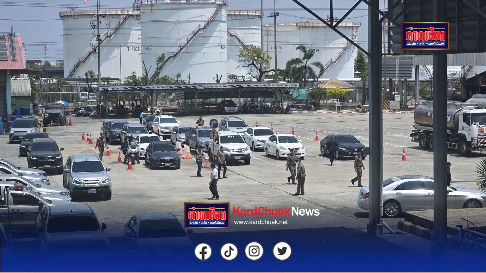 “รุทธพล” ฟิต!! เร่งตรวจคลังน้ำมันทั่วไทย สกัดแก๊งกักตุนน้ำมัน ซ้ำเติม ปชช.