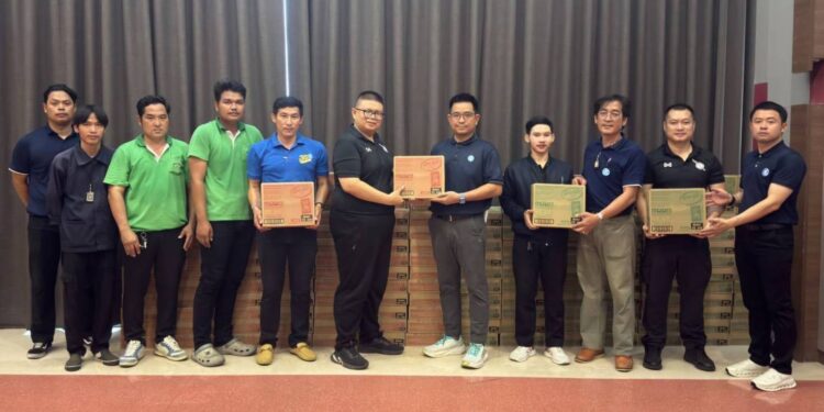 “บิ๊กอ้อ” มอบกาแฟอาราบัส สนับสนุน 15 หน่วยงานตำรวจ เสริมกำลังใจช่วงสงกรานต์ 2569