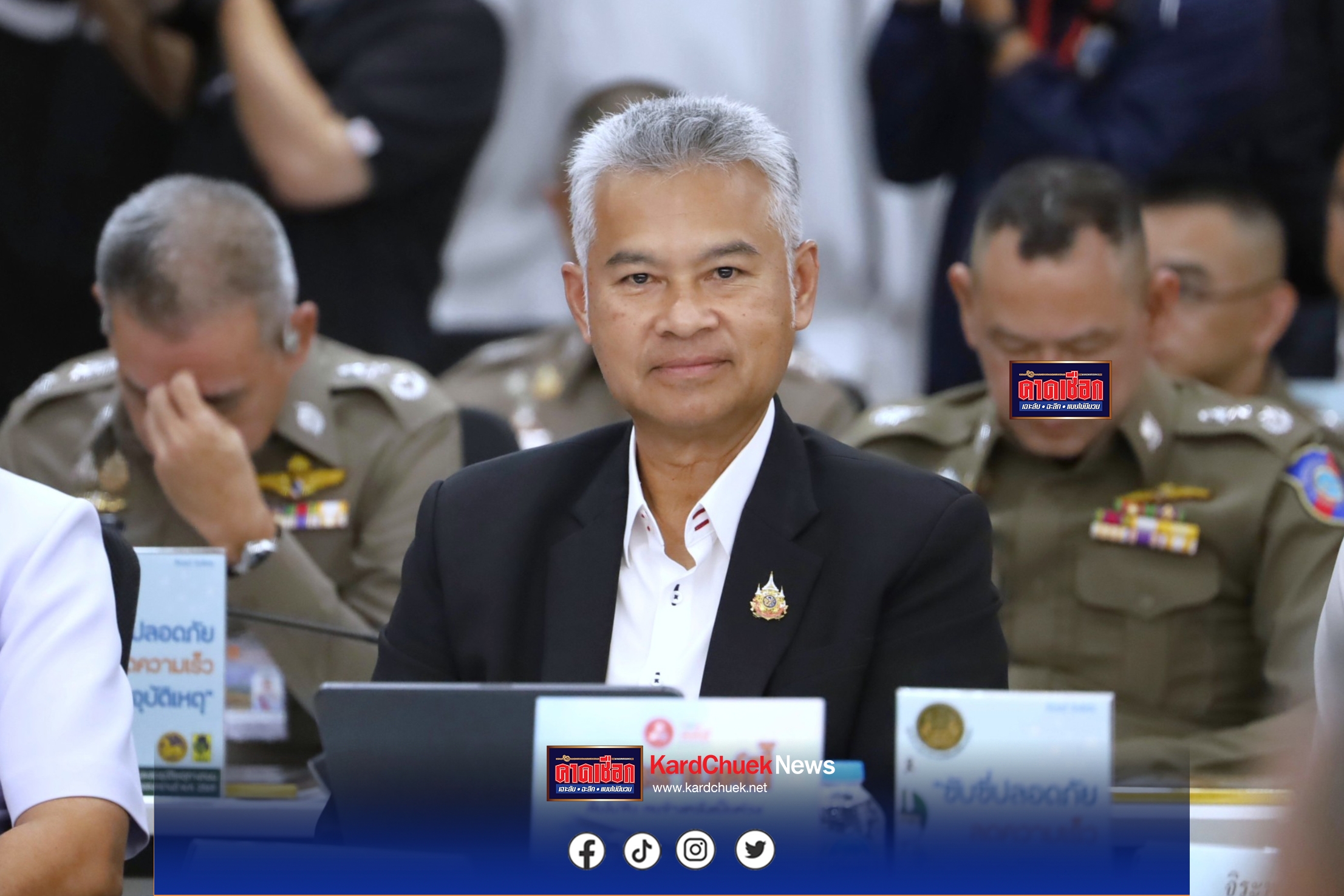 3 วัน สงกรานต์ 2569 อธิบดีคุมประพฤติ พร้อมติดตามสถานการณ์ต่อเนื่อง  กำชับมาตรเข้ม ชูธง สร้างสงกรานต์ปลอดภัยทั่วประเทศ